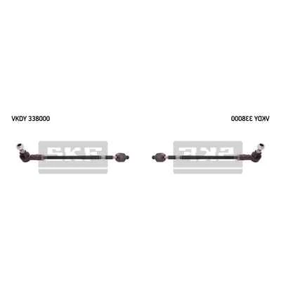 SKF Spurstange Set vorne rechts links für Mercedes-Benz Sprinter 4-T Bus 904 - Bild 1 von 4