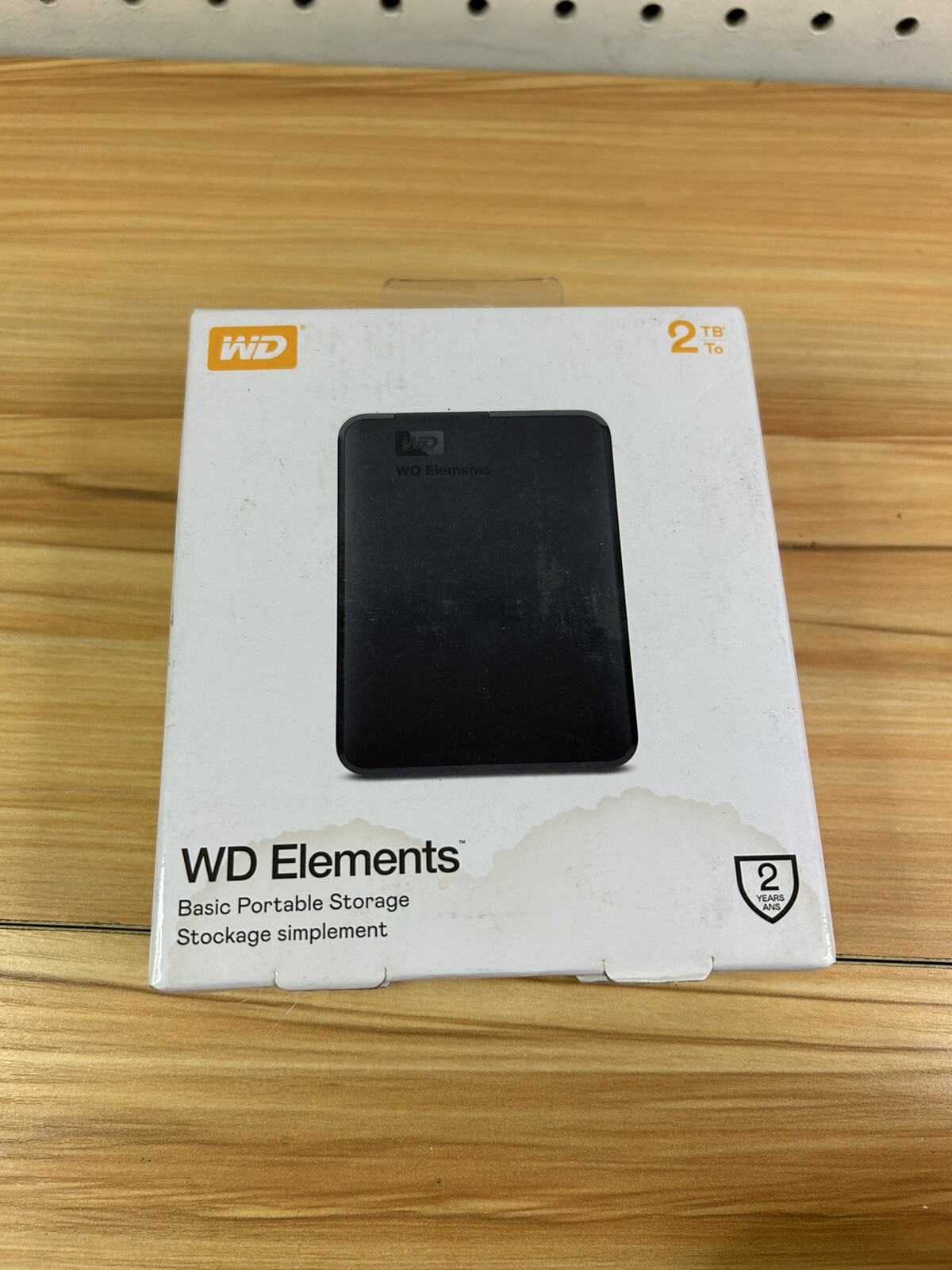 WD 2TB Elements Portable, External Hard Drive Sealed