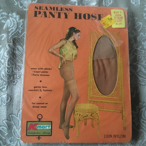 Vintage Kmart Nude nylon pantyhose w 