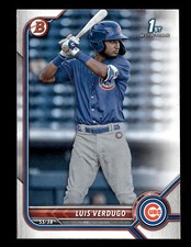 2022 Bowman Luis Verdugo #BP-147