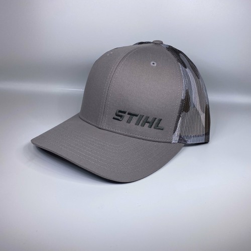 Stihl Gray and Camo hat 8403408 | eBay