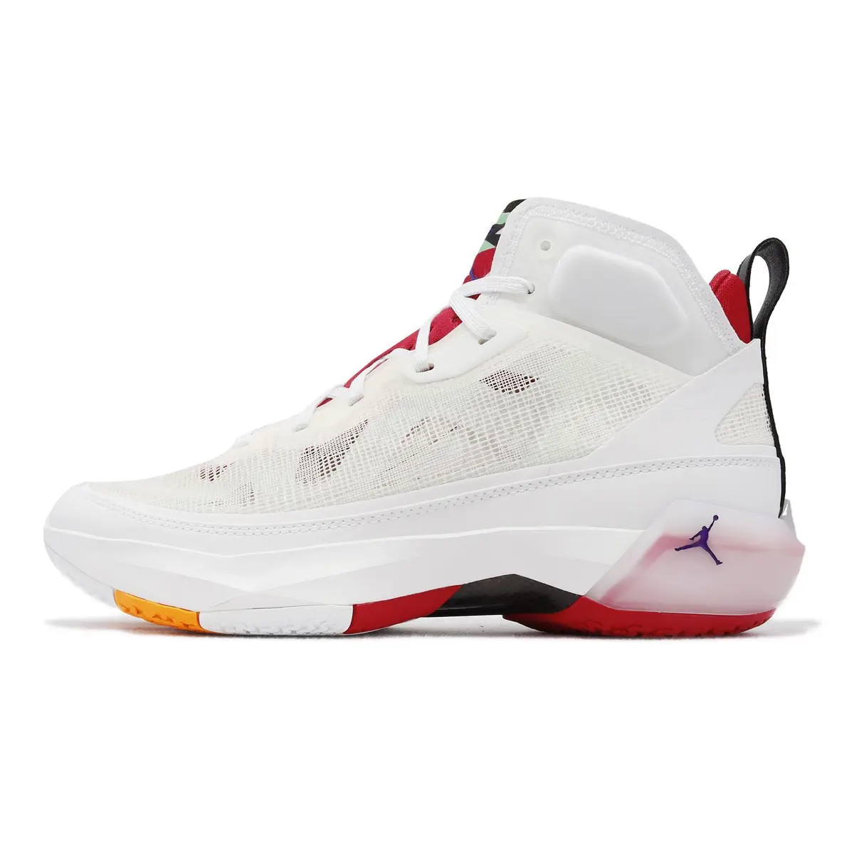 Nike Air Jordan XXXVII PF 37 Hare White Red Men Basketball Shoes DD6959-160