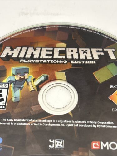 2014 Minecraft PS3 Edition (PlayStation 3) DISC ONLY TESTED WORKS OPEN WORLD - Picture 2 of 6