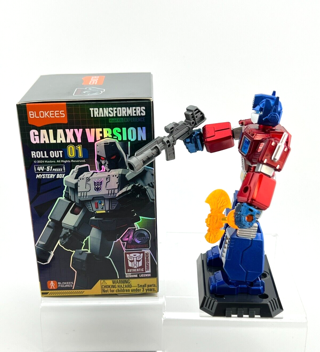Blokees Transformers Rare Special Edition Optimus Prime Secret