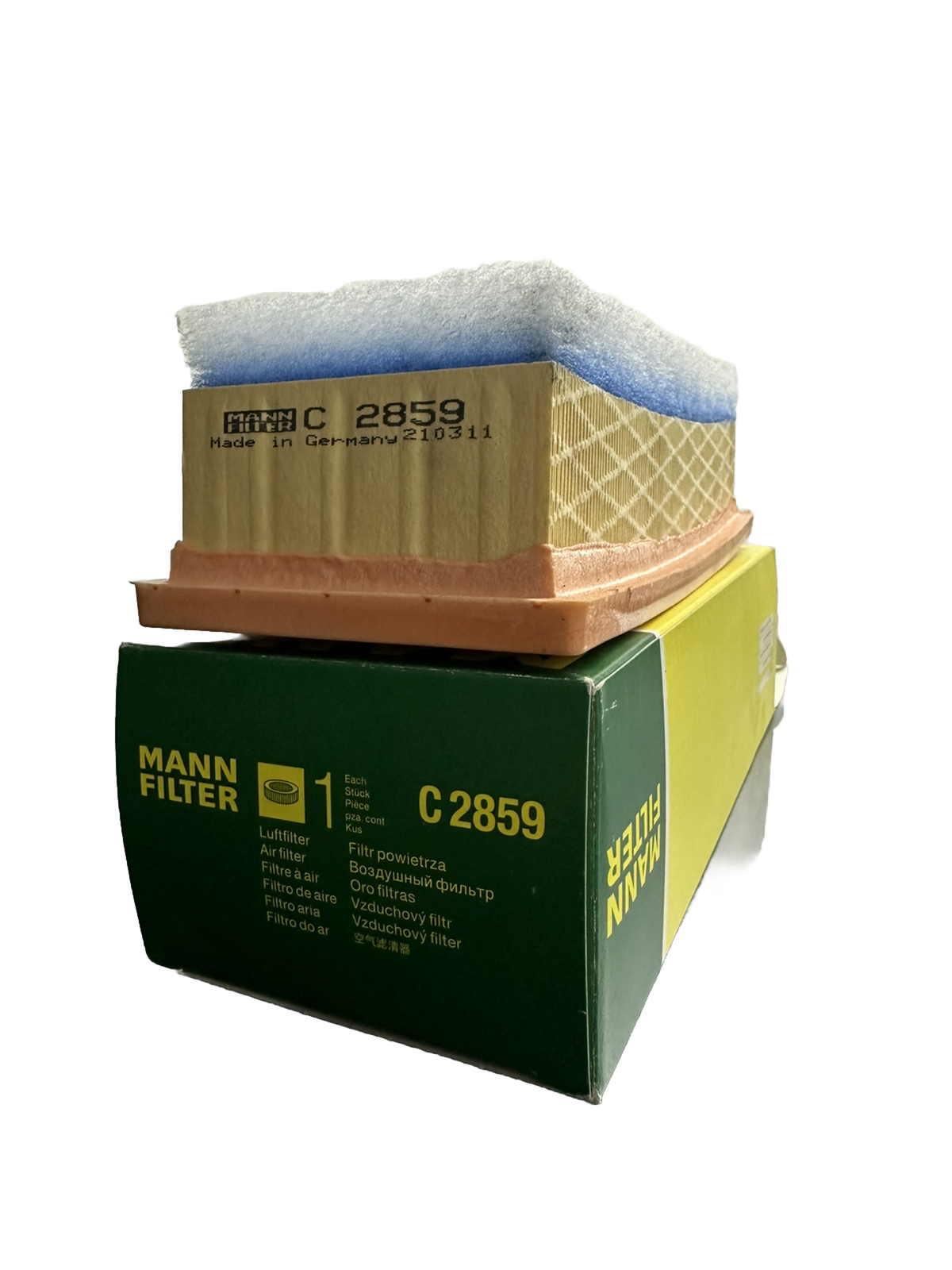 Filtro aria motore auto MANN FILTER mod. C2859 - FIAT