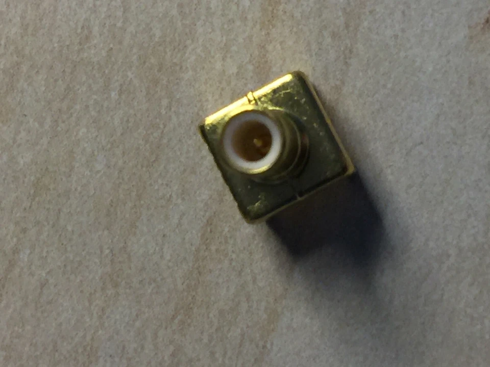 25PCS SMB Jack Connector Solder Attachment PCB Through Hole, Gold Plating - Image 3 of 3