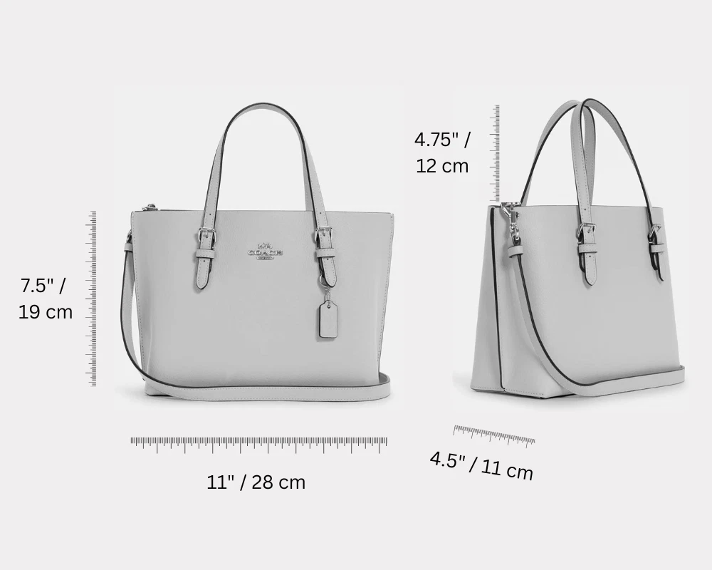 Borsa a tracolla Coach donna Mollie Tote 25 media