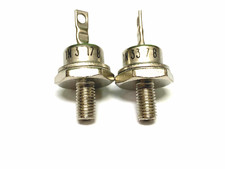 2 Pieces 1N3317B - ZENER DIODE, 50W, 17V, DO-5 FREE US Shipping