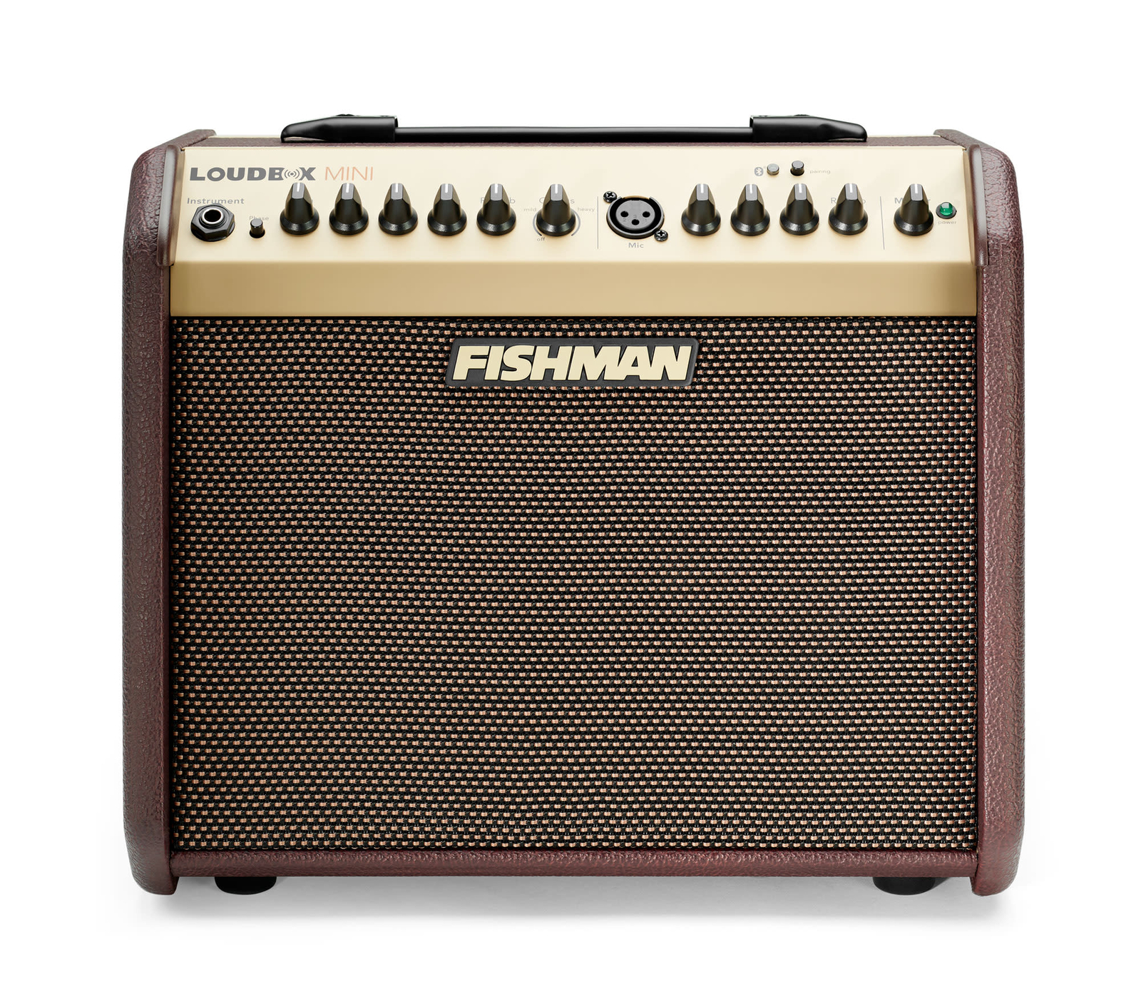 Комбинированный усилитель для акустической гитары Fishman Loudbox Mini Bluetooth, 60 Вт, Коричневый