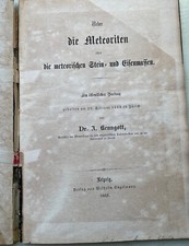 Mineralogie, Vortrag von Dr. A. Kenngott zu Meteoriten, gehalten in Zürich 1863