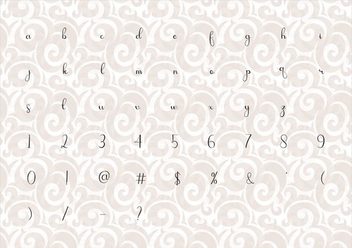 Alphabet Letter Stencil cut from Mylar complete alphabet numbers and symbols - Imagen 4 de 6