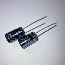 2pcs TCL RCA Hisense LED LCD TV Main Board Capacitors 10uF 350v