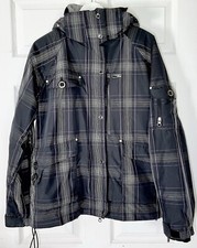 Empyre 10,000 Mm Womens Ski/snowboard Hooded Jacket Size M Waterproof Black