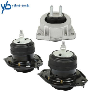 3pcs Engine Motor & Trans Mount For 2011-2019 Jeep Grand Cherokee 3.6L 5.7L RWD