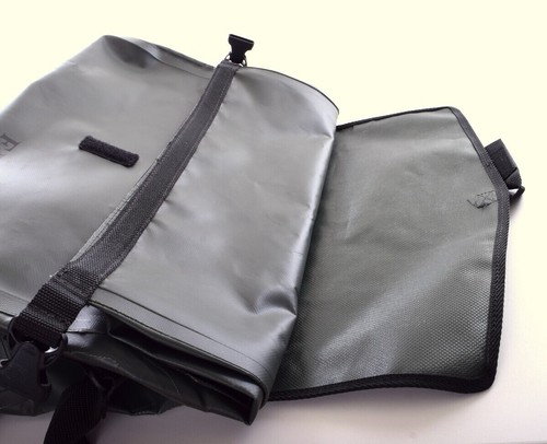 FILSON Dry Messenger Lage Green Vintage Bag - Picture 3 of 3