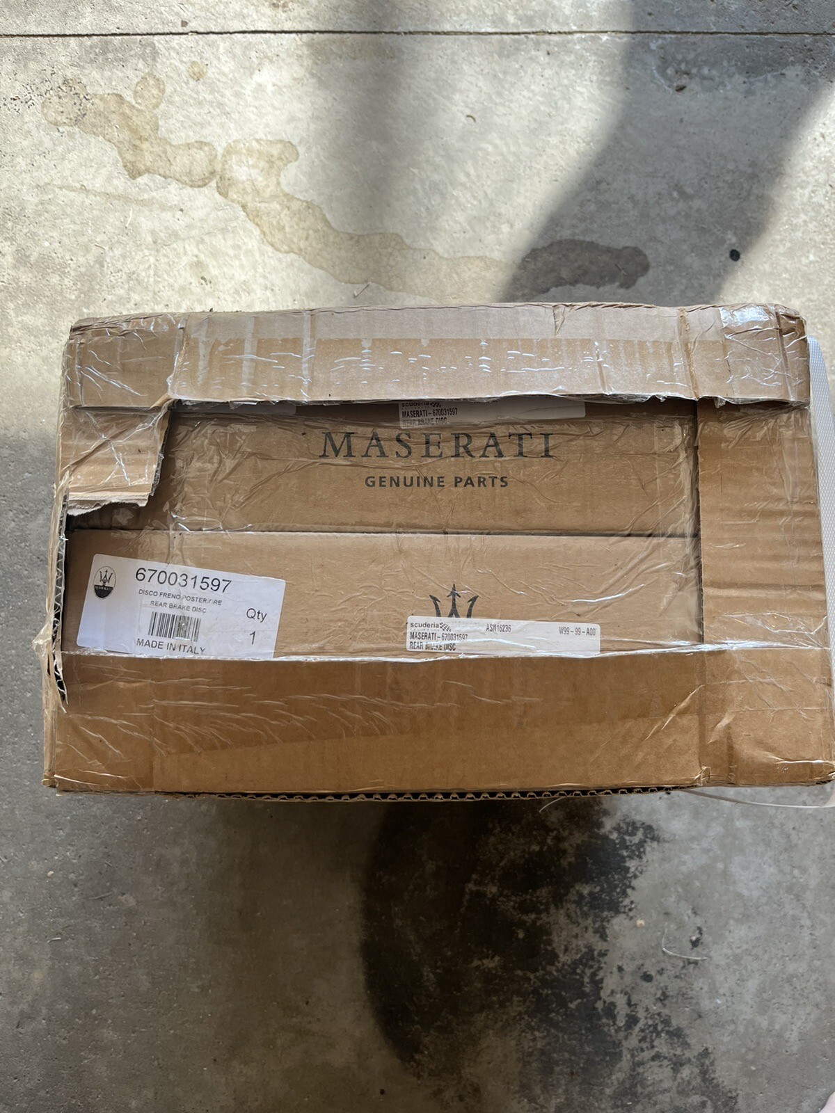 Rear Brake Discs for Maserati Ghibli, Quattroporte 670030934