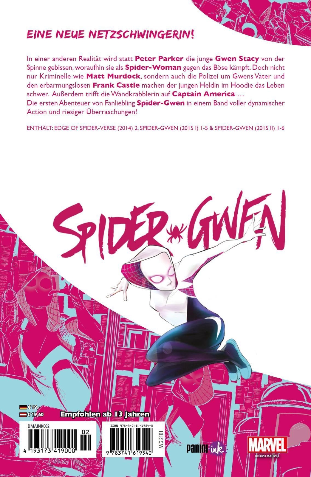 Thumbnail - Spider-gwen Bd. 1: Gwen Stacy Jason Latour (u. A.) Taschenbuch 276 S.