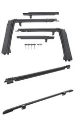 Door Surrounds No Drill Header Tailgate Bar 07-18 For Jeep Wrangler Unlimited Jk