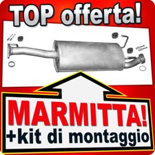Silenziatore Centrale per TOYOTA LAND CRUISER 3.0 TD 3-porte