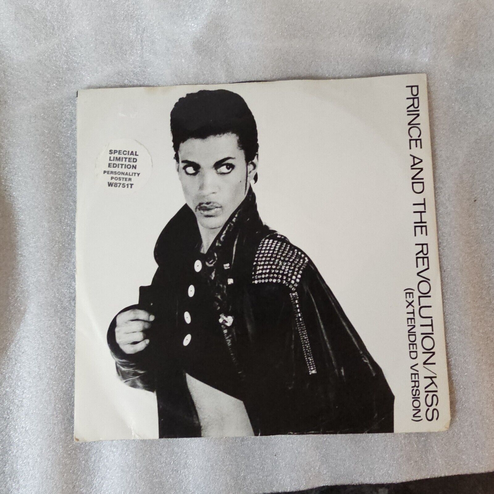 Prince and the revolution.Kiss Extended version Vinyl 12 ich + Prince Ephemera