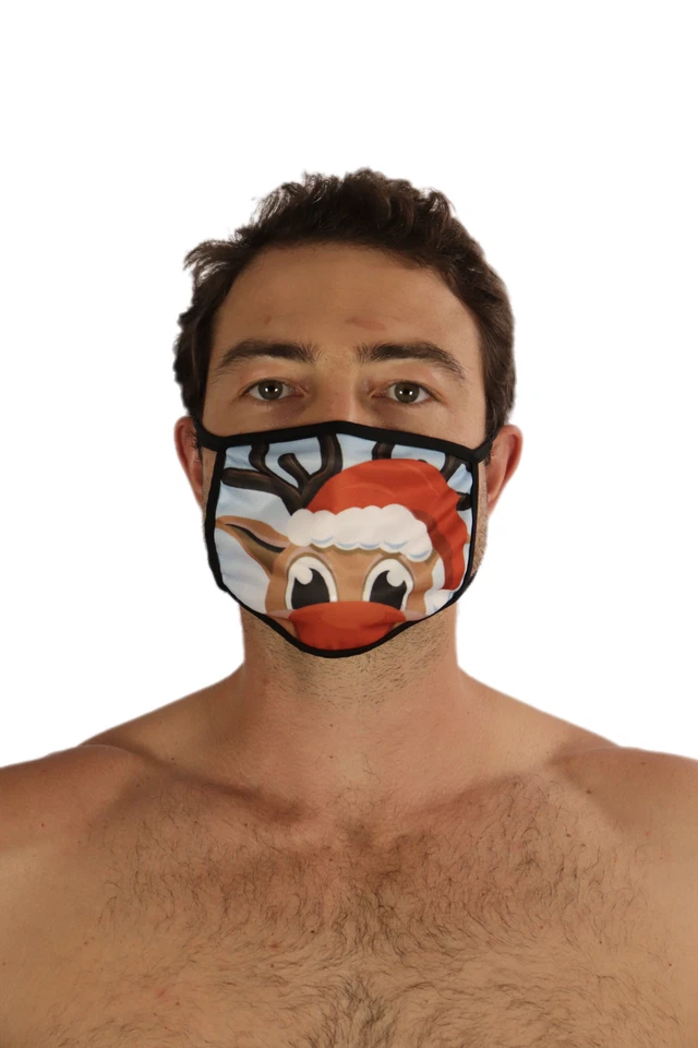 Mask Christmas Rudolph Reindeer - Bundle Sale - 2 Back Bundle  - Image 2 of 4
