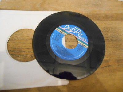 7'' Pop Crown Heights Affair - Sure Shot/I See Light (2 Song) DE-LITE disc only