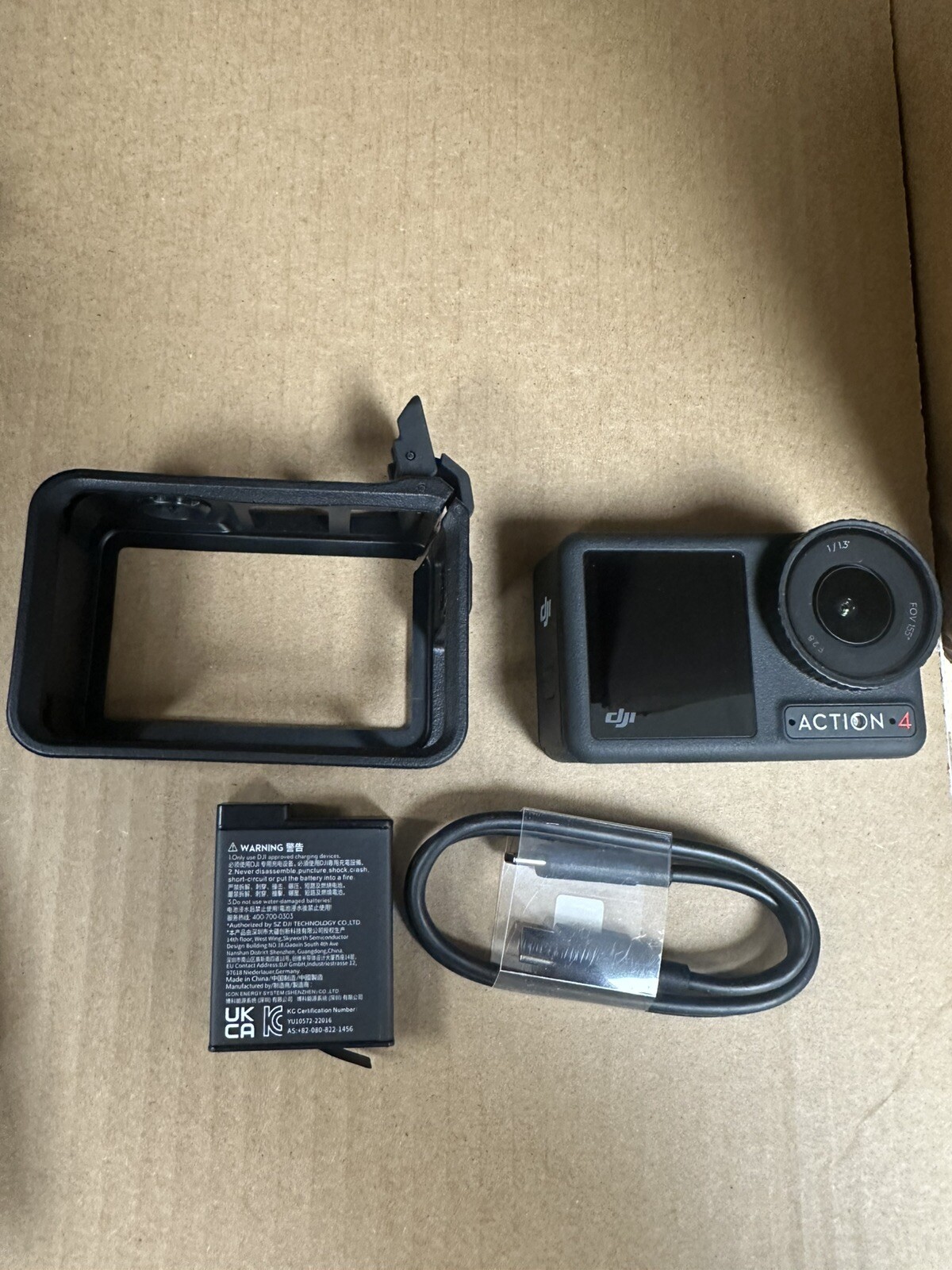DJI Osmo Action 4 Action Camera Standard Combo EXCELLENT CON