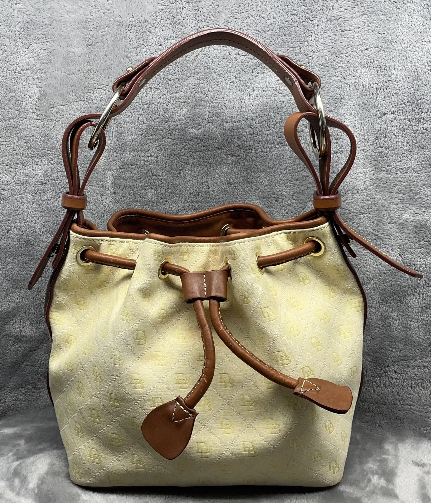 Dooney And Bourke Bucket Bag Drawstring Gem