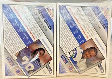 1991 Pacific 🏈 Football Card  Tommy Kane WR  & Jacob Green DE Seattle Sehawks