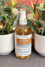 Advanced Clinicals Vitamin C + Ferulic Acid Antioxidant Glow Facial Mist 7.5 fl 