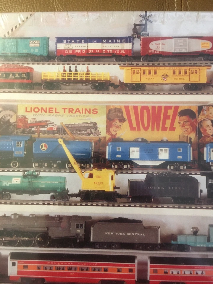 NEW LIONEL Trains 1500 Pc HALLMARK SPRINGBOK ON THE RIGHT TRACKS  28x36 - Image 3 of 4