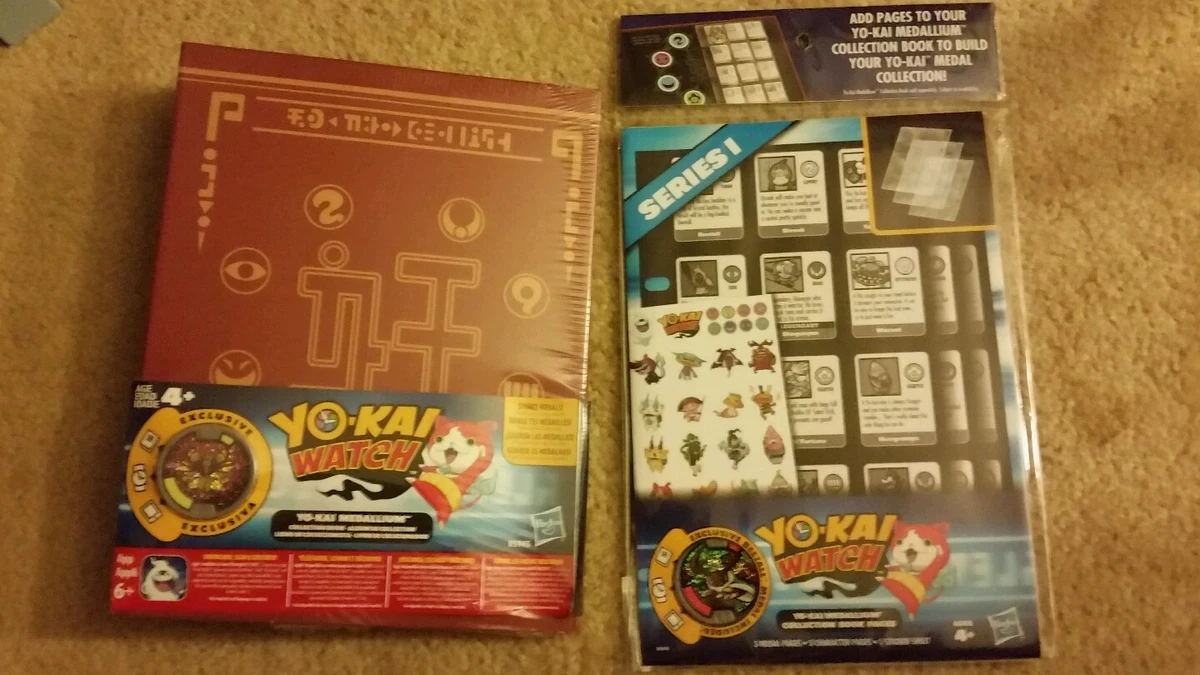 Yo-kai Watch Medallium Collection Book by Hasbro