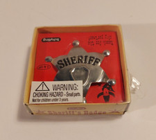 SHERIFF'S BADGE, SCHYLLING CHILDS PRETEND TOY. "THERE'S A NEW SHERIFF IN TOWN "