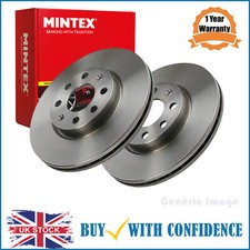 Front For Ford Brake Discs Pair Vented MDC438 Diameter 260 mm Mintex