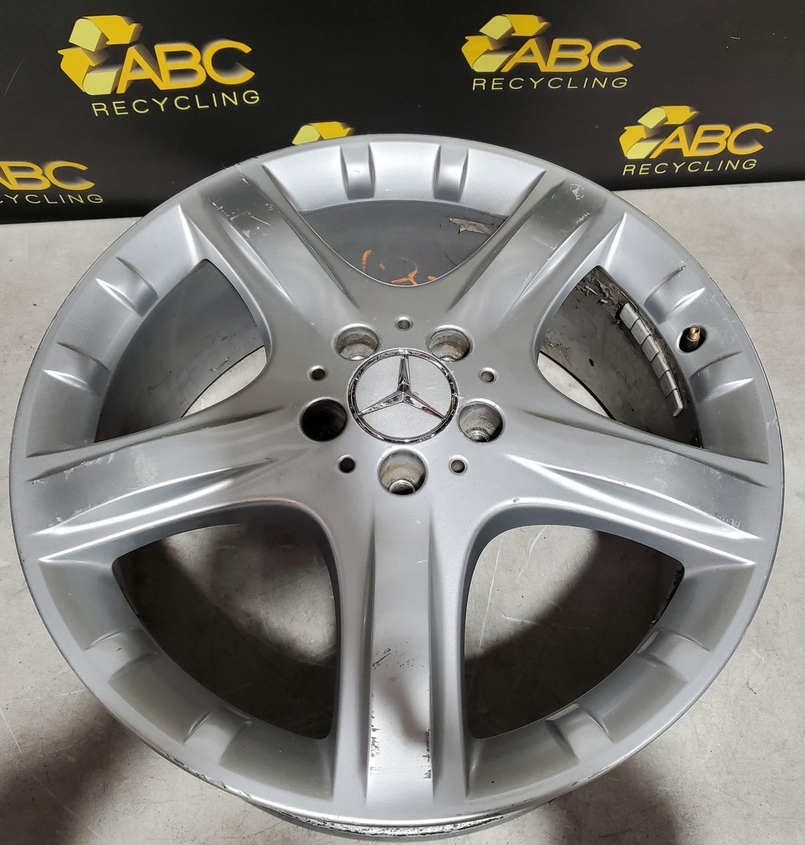 M！ Mercedes Wheel Rim 5 Spoke 19x8 (W164) B6 647 42 03 OEM 5