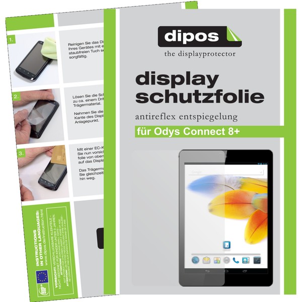 2X Schutzfolie FüR Odys Connect 8+ 7,9 Zoll Matt Displayschutzfolie Folie Dipos-image