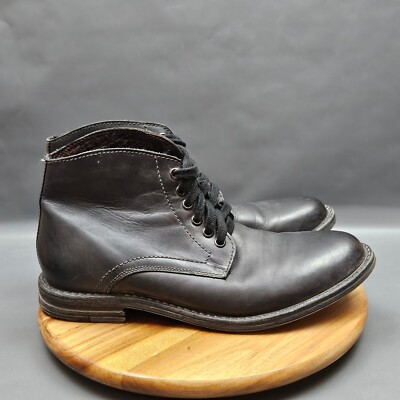 Roan Proff Chukka Boots Mens Gray Leather Lace Up Casual