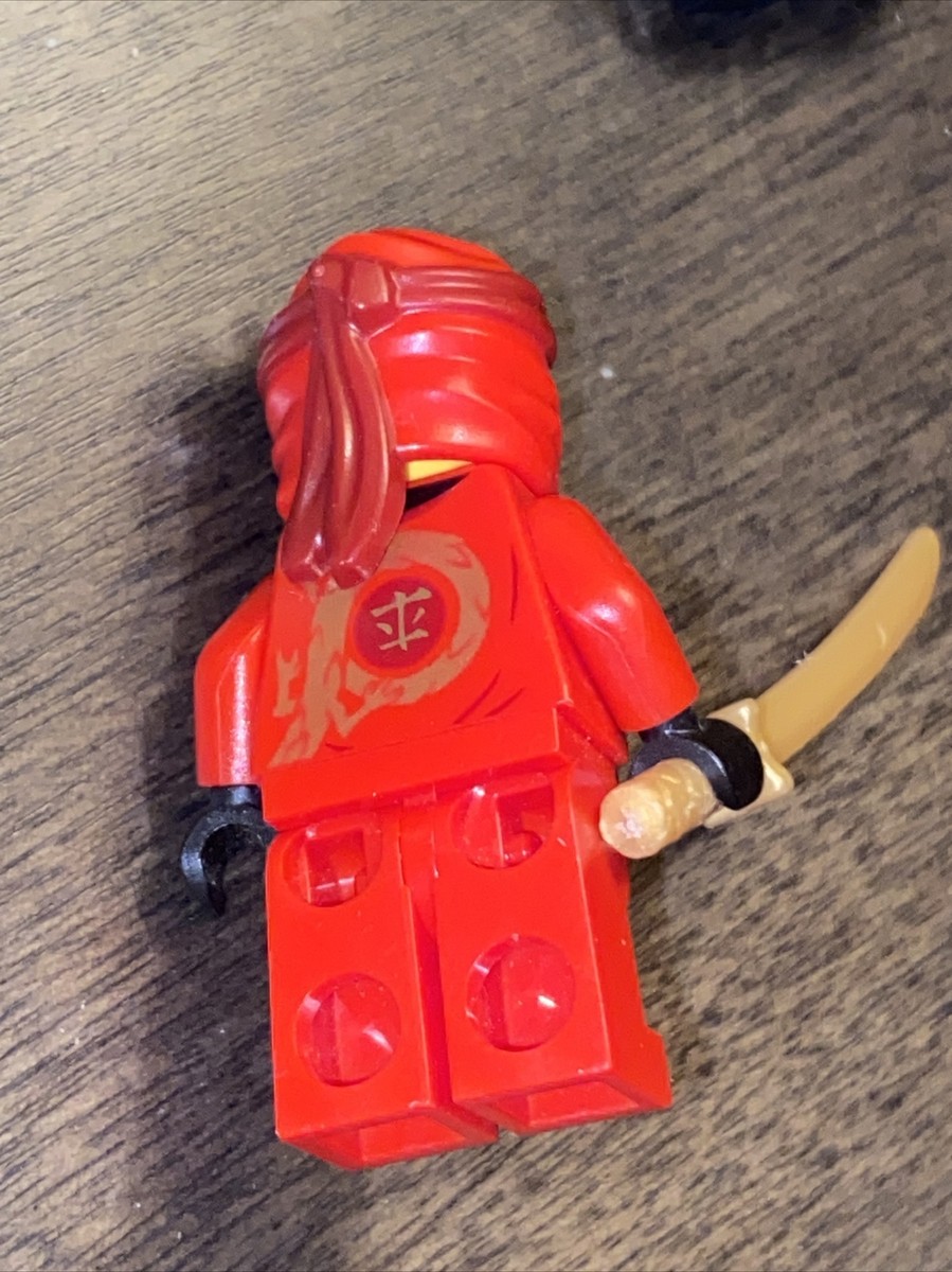 LEGO Ninjago Kai Red Ninja Legacy Minifigure with Gold Katana