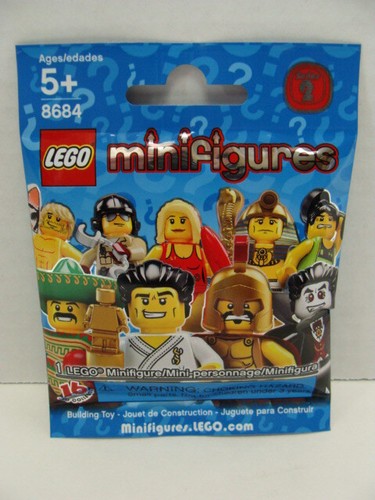 New LEGO Series 2 Pharaoh Minifigure Collectible 8684 Egyptian Staff Sealed NIP - Picture 2 of 2