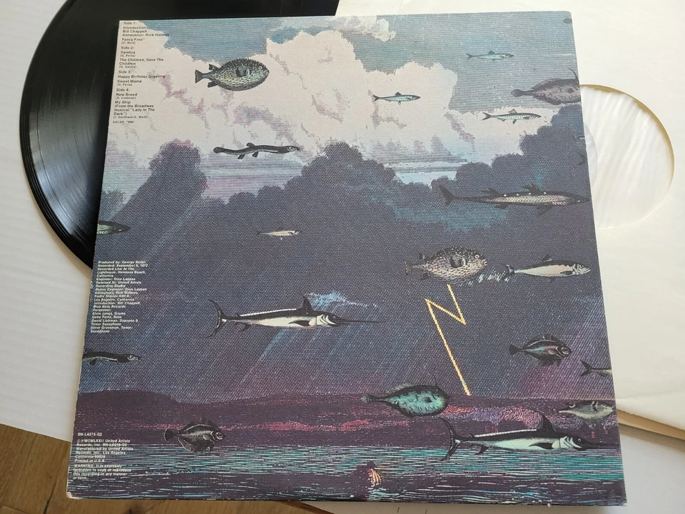 ELVIN JONES - Live at the Lighthouse 1972 BLUE NOTE Post Bop Jazz Modal 2LP Foto 4 de 4