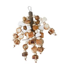 Bird Toy Natural Bird Shredding Foraging Toy Parakeet Toy Chewing Hanging Toy
