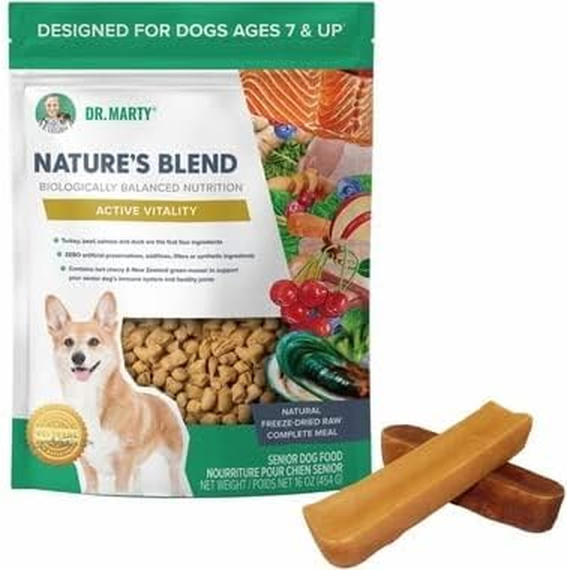 Nature'S Blend for Active Vitality Seniors Freeze Dried Raw 