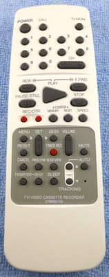 ORION 0766093150 OEM TV/VCR COMBO REMOTE CONTROL PN: 076609315B