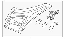 Genuine Hyundai Tail Lamp Assembly 92401-A501...