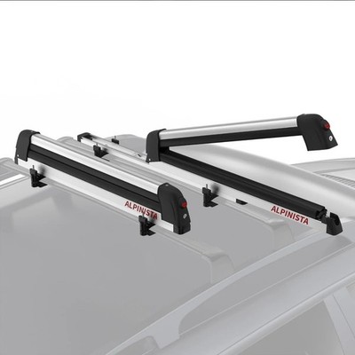 Alpinista Ski & Snowboard Rack Roof Rack Fits 5 Ski Pairs or 4 Snowboards