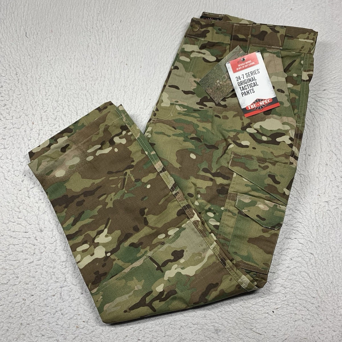 Tru-Spec Pants 24-7 Series Multicam Outdoor Ripstop Mens 40X30