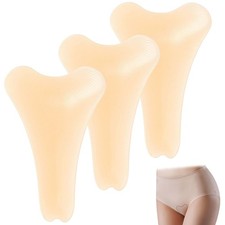 3-Pack Camel Toe Concealer for Women, Reusable Silicone Cameltoe Cover for Le...
