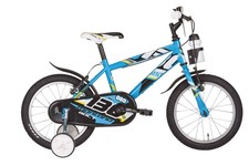BICI BAMBINO MONTANA BOLT 16 HI-TEN BLU