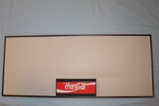 VINTAGE COCA COLA 4 FT AD. MENU WALL PANEL SIGN WITH LETTERS/NUMBERS NEW (READ)