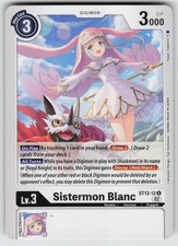 Sistermon Blanc Uncommon Starter Deck 12: Jesmon ST12-12 U LP